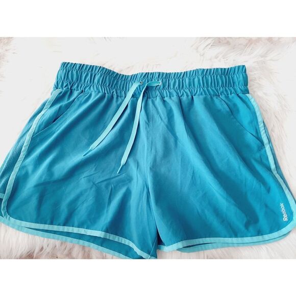 Reebok Pants - Reebok NWOT teal XXL athletic running shorts